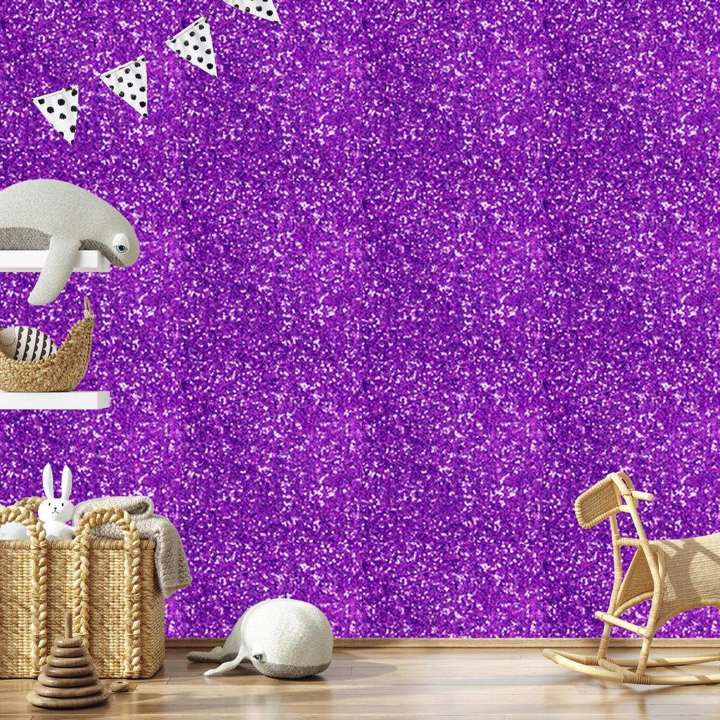 Violet and lavender glitter wallpaper, violet background 50x1000