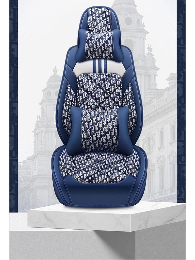 Five-Seat Full Wrap Universal Car Seat Cushion Cover for All Seasons