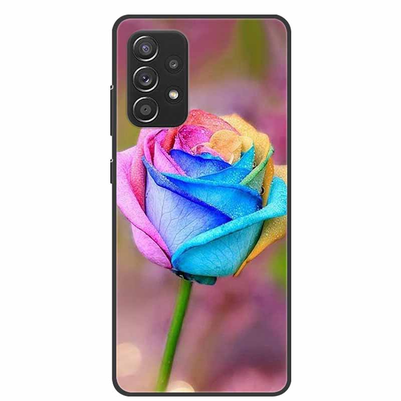 Für Coque Samsung A52s 5G Hülle Stoßfeste weiche Silikon-TPU-Rückseite für Samsung Galaxy A52s 5G Handyhüllen A52 S Niedlicher Cartoon