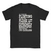 Flirting Humor If Youre Flirting With Me Unisexs T Shirt  Vintage Tee Shirt Short Sleeve Round Collar TShirts 5XL 6XL Tops