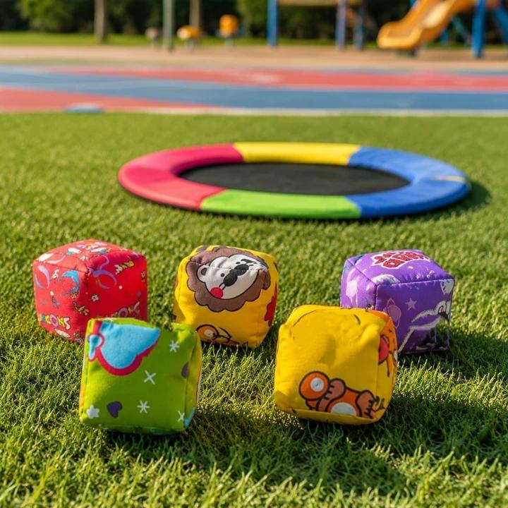 Bag Set with Disc, Outdoor Play for Kids and Adults, Team Building Activity Toy