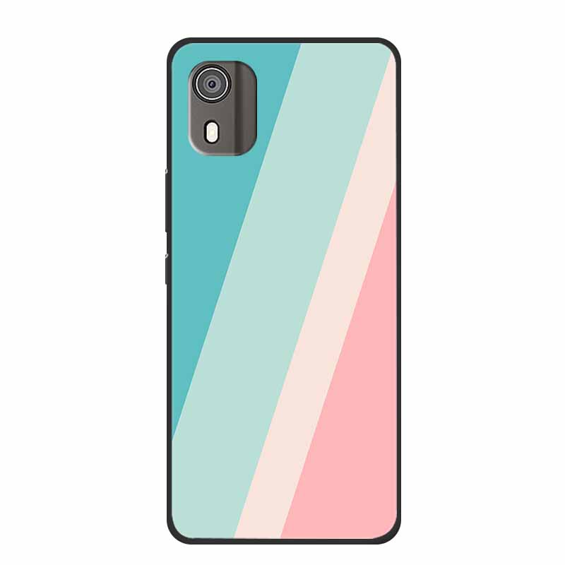 Case For Nokia C02 Luxury Soft Silicone TPU Black Phone Cover for Nokia C02 C 02 NokiaC02 Funda Lovely Shockproof Bumper Coque
