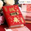 With Password Lock 200 Envelopes Money Saving Challenge Get Rich Save Money Money Collection Book Waterproof Large Capacity