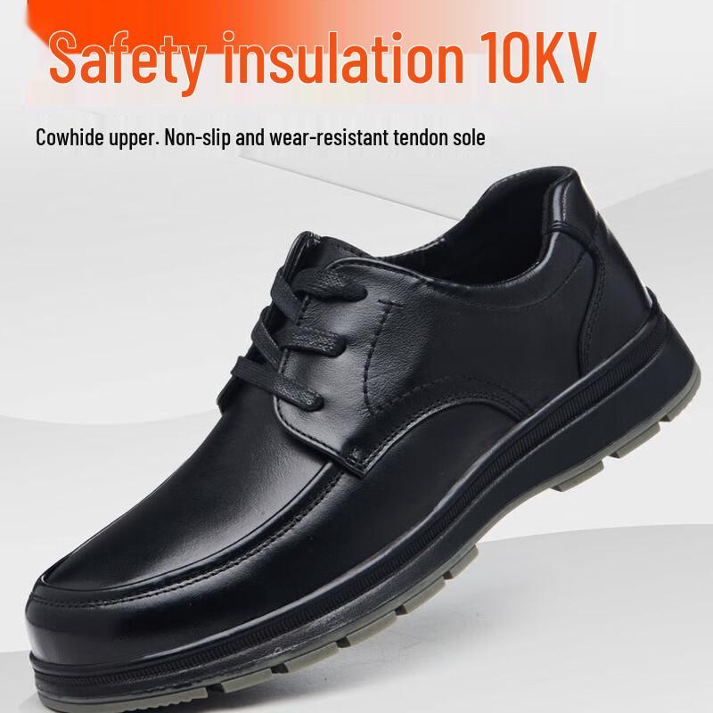 Men s 10KV High-Voltage Insulated Leather Shoes 45-46