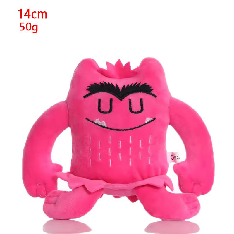 Il più favorevole set da 6 pezzi Kawaii Il Mostro dei Colori Bambola di Peluche Mostro Colore Emozione Peluche Giocattolo Riempito Per Bambini Regalo di Compleanno