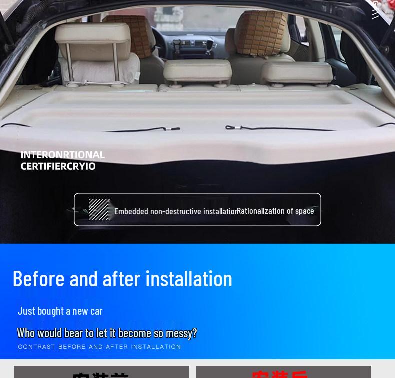 Skoda Octavia Kofferraumteiler & hinteres Gepäckablage