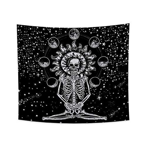 Skull pattern flannel blanket home decoration blanket office lunch break blanket