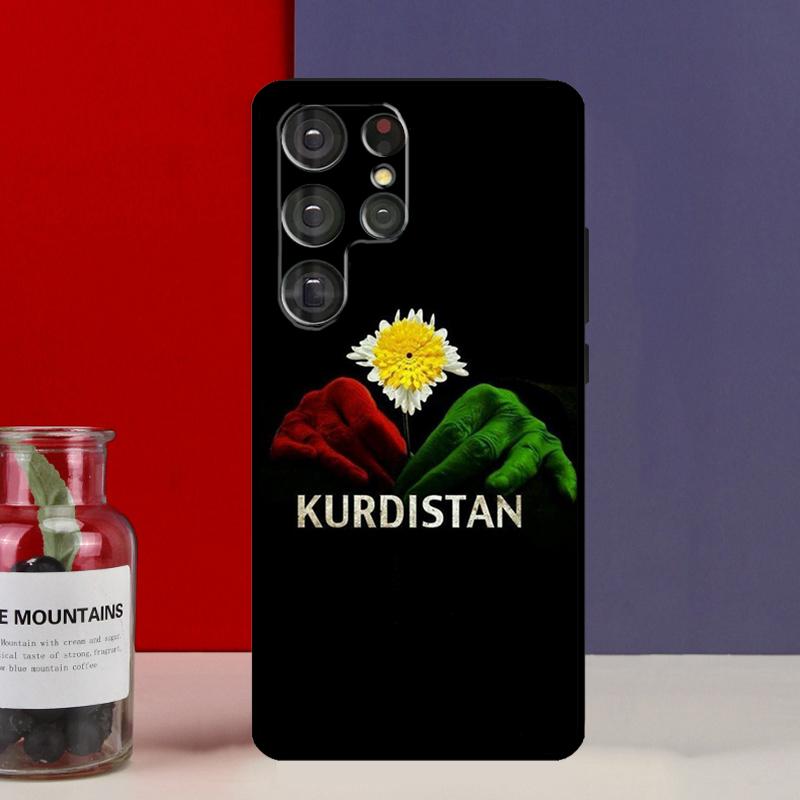 Kurdistan Flag Back Cover For Samsung Galaxy S20 FE S21 FE S22 S23 Ultra Note 20 10 S8 S9 S10 Plus Case