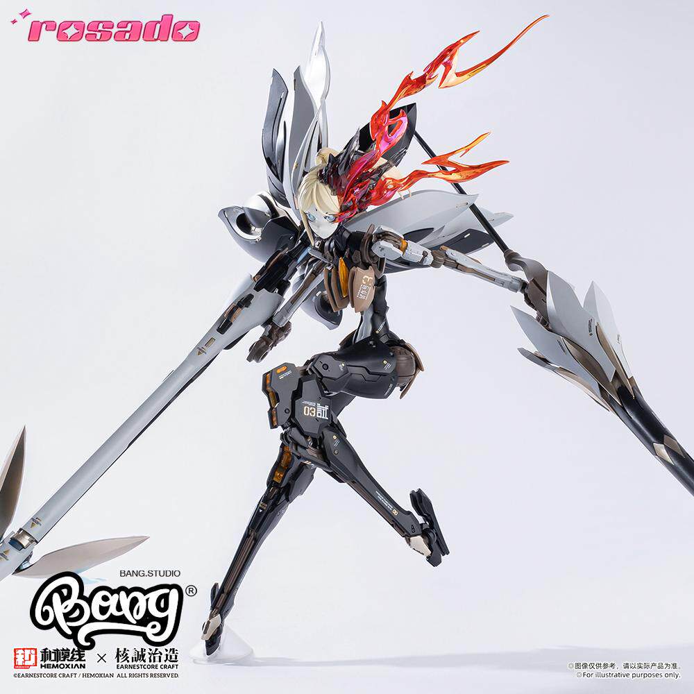 Hemoxian X Earnestcore Craft 1/10 Rs-03 Starflower Lily Rosado Action Figure Assembly Model Kit Collection Ornament Toys Gifts