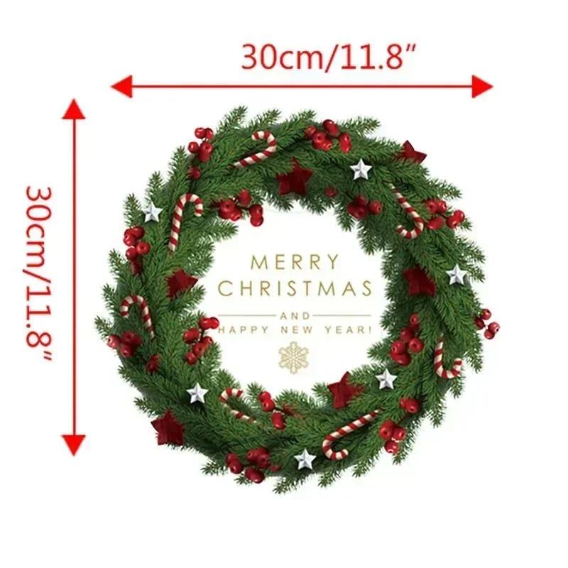 

Рождественские наклейки на окна Рождественская наклейка на стену Наклейки на стену для детской комнаты Украшения С Рождеством для дома 2025 Новый год