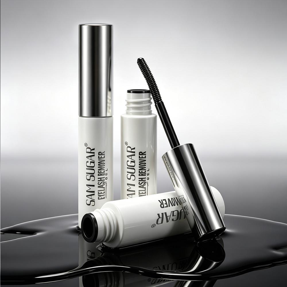 Escova Espiral Gel Removedor de Extensão de Cílios Não Irritante Sem Álcool Dissolve Rapidamente Cola de Cílios Removedor de Maquiagem para Olhos Suave para Cílios Postiços
