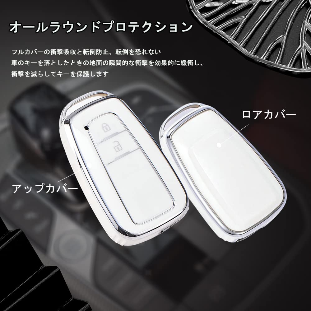 Toyota Schlüsseletui Schlüsselhalter Schlüsselabdeckung Schlüsselschutz für Toyota Camry V70 Hybrid