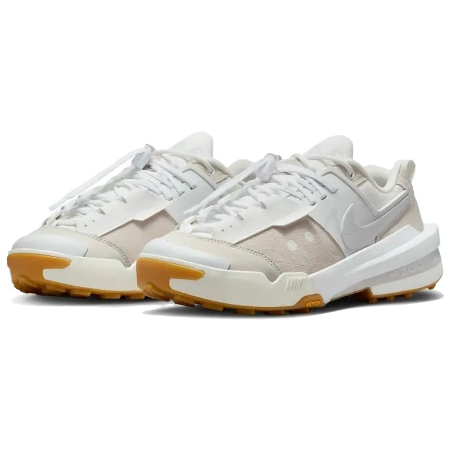 sacai x Nike Zegamadome White Gum Unisex Sneakers Summit-White Gum-Light-Brown HQ8618-100