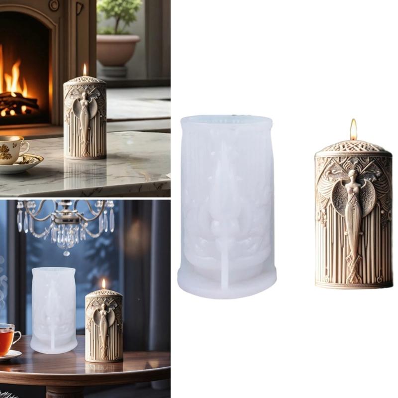 Premium Silicone Armless Candle Mold For Detailed Wax Sculpting And Easy Release With Stick Coating