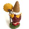 Sunflower Honey Gnome Ornament Resin Dwarf Figurine Outdoor Garden Sculpture For Lawn Patio Patio Decor