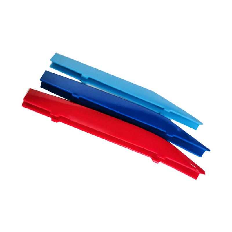 BMW Seria 7 (2016-2018) Benzi decorative tricolore pentru grilă, 6 cleme