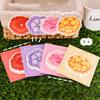 Small Fresh Memo Pad Kawaii Account Decorative Material Flower Sticky Notes  Diary