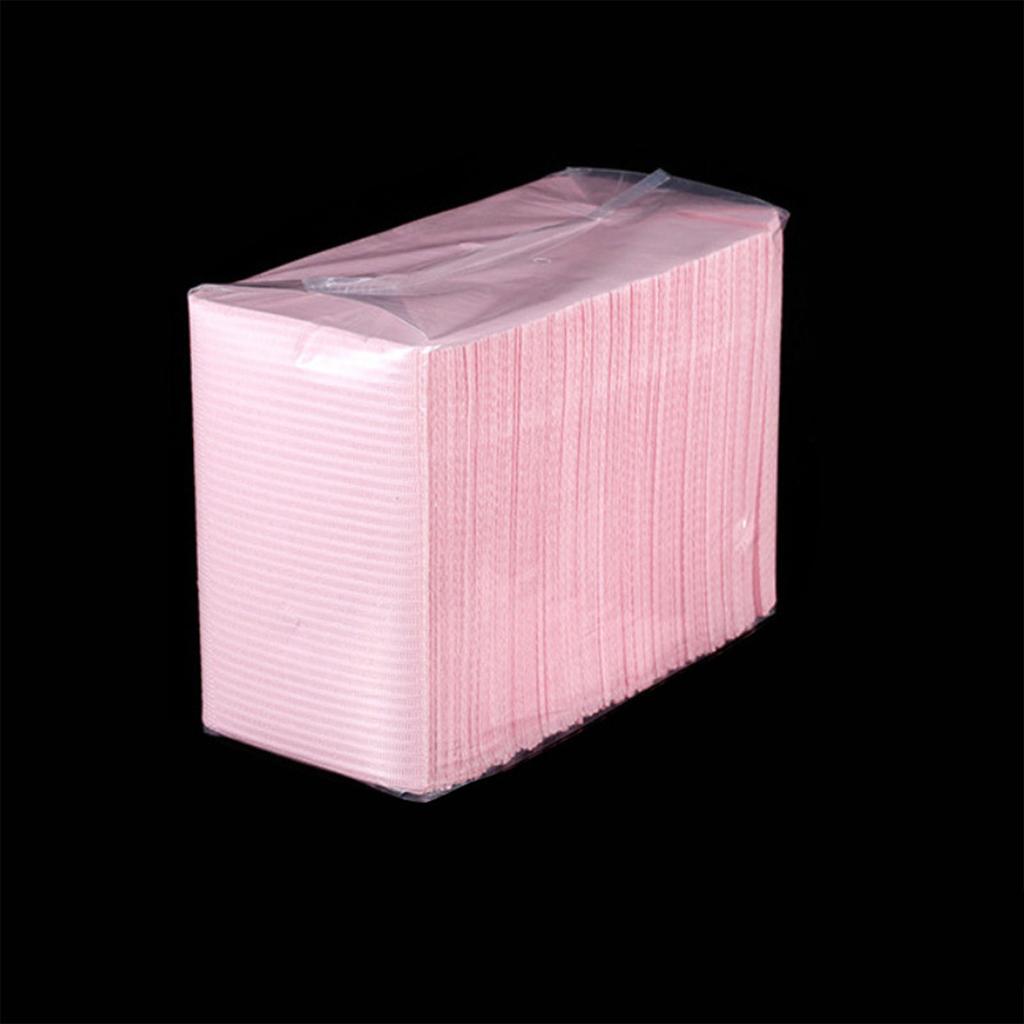 125PCS Tattoo Clean Pad Good Absorption Thick Cloth Disposable Tattoo Tablecloth for Tattooist Pink