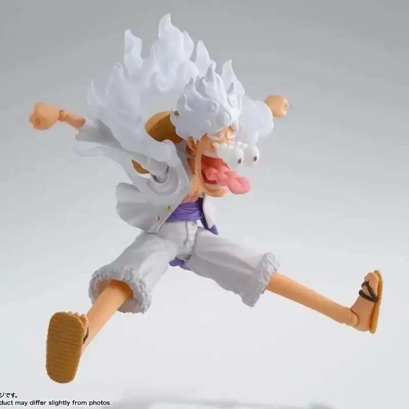 Anime One Piece Monkey D Luffy Gear 5 Nika Shf Pvc Action Figure Figure Toys Presents High Quality Perfect Gift