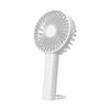 (White) F35 Powerful Handheld Fan 1200mAh 3 Speed Desk Fan with Hanging Hole Rechargeable Cooling Fan
