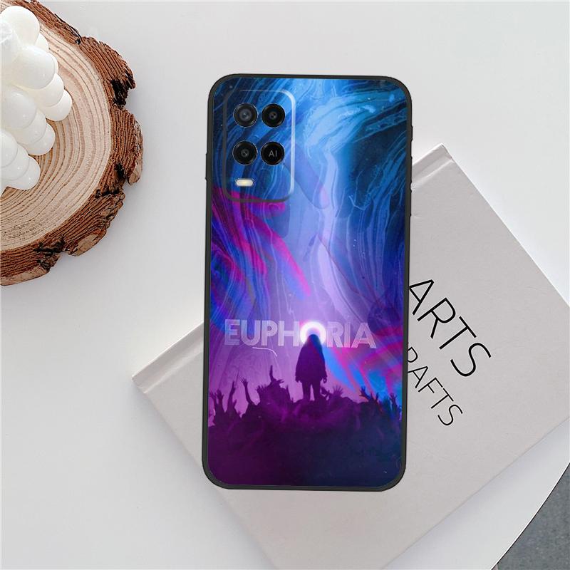 American TV Series Euphoria Case For Oppo A96 A58 A18 A38 A78 A98 A17 A77 A80 A40 A60 A16 A76 A74 A94 A54 A15 A57S Cover