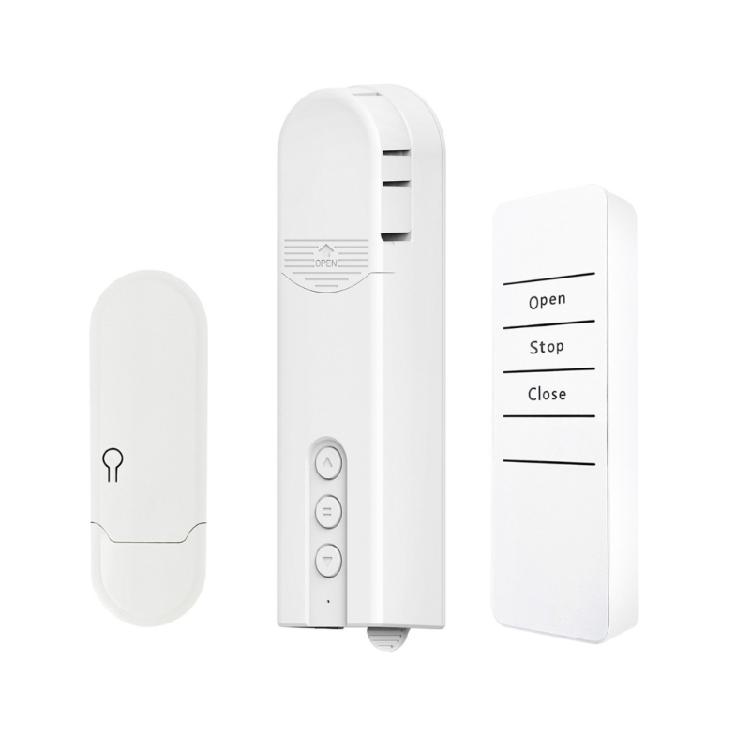 

Small Curtain Motor with Build In/External WiFi Stable Connection Remote Control Curtain Motor Quick Fixing for Home