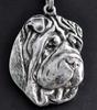 Shar Pei - Dog Necklace, Unique Jewellery for the Dog Fan, Unique Adder Pendant by Art-Dog Brand