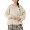 Spring/Summer 2026 Mori Girl Floral Batwing Lace Doll Shirt for Women