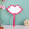 Plastic Handheld Mirror Decorative Portable Mirror Mini Make Up Mirror  Women