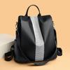 New Soft Leather Texture Women's Backpack Large Capacity Diamond-encrusted Backpack Simple and Fashionable Shoulder Travel Bag