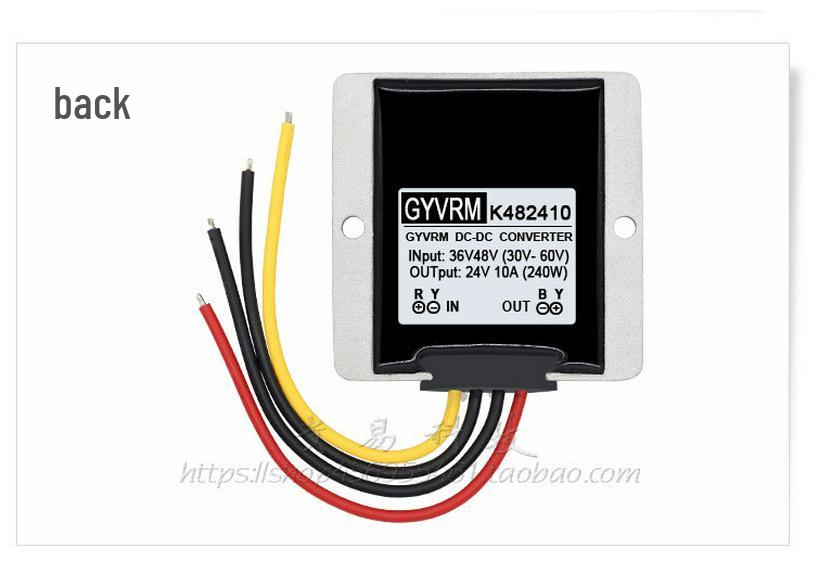 36V/48V to 24V 15A DC-DC Buck Converter Step-Down Regulator