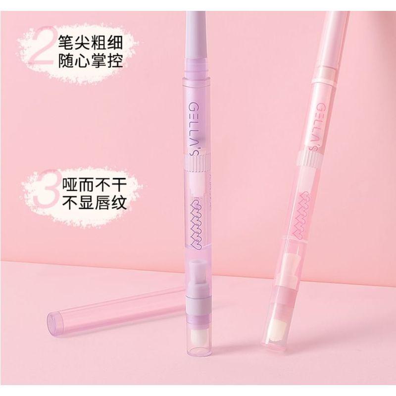 GELLA'S - Heart Signal Double Ended Lip Liner - 1-4