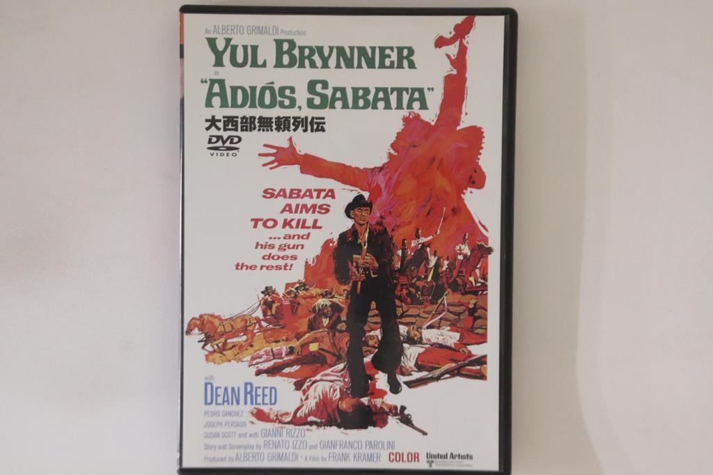 DVD GIANFRANCO PAROLINI - Adios, Sabata TDV3312D TOHO Japan Movies & DVD Used