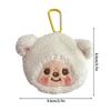 Cute Monchhichi Moneybag Cartoon Monchki Zipper Bag Purse Kawaii Backpack Hanging Keychain Charms Pendant Fans Favor