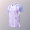 Maglietta da Badminton Unisex a Maniche Corte Sportiva Uomo Donna Bambini Studenti Pallavolo Allenamento Competizione Uniforme di Squadra