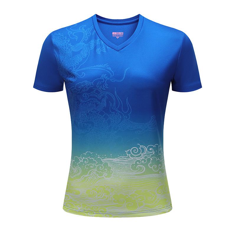 Guangzhou s Unisex Kids Quick-Dry Badminton & Table Tennis Training Tops 4XS