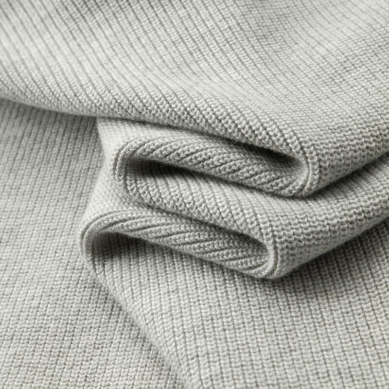 DIBINZE Men's Plus Size Cashmere Blend Pullover Sweater