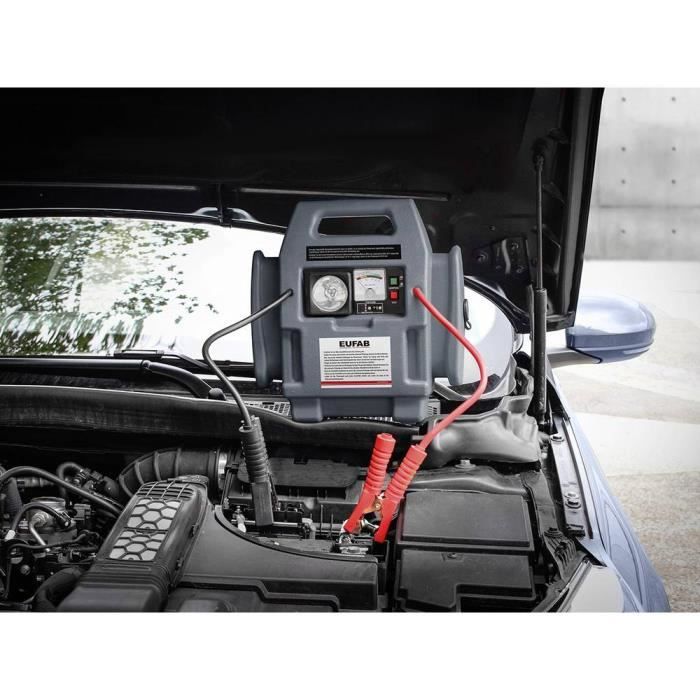 Starthilfesystem - Eufab - 16643 - 300 A - 7000 mAh - 12 V