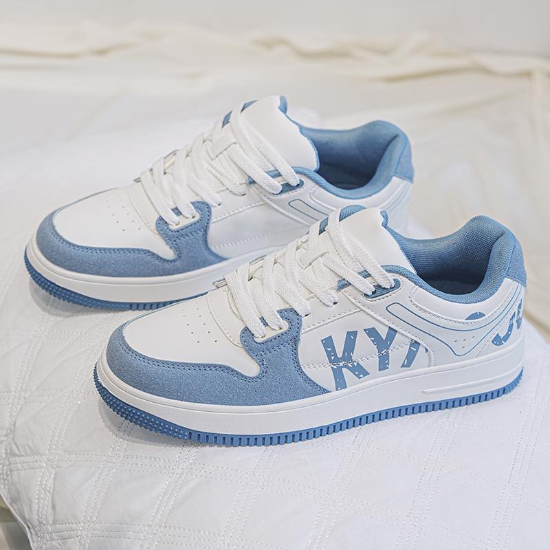 

мужская повседневная обувь амортизирующий комфорт действительно прорывается сквозь моду скейтборд спорт досуг взрыв 36 синий