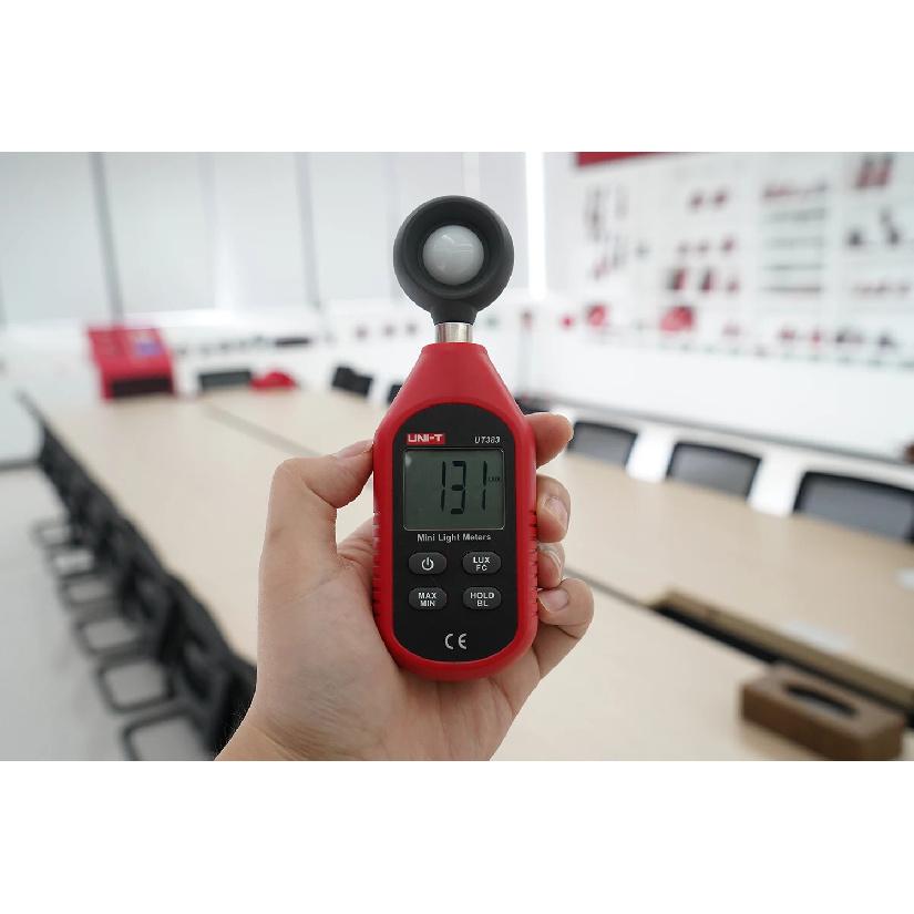 UNI-T UT383 UT383BT Digital Luxmeter Only UT383BT Bluetooth Mini Light Meter Environmental Test Equipment Handheld Illuminometer