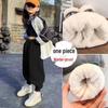 2024 New Style Thickened Fleece Lambswool Sweatpants for Kids: Warm Winter Sports Pants for Girls and Boys