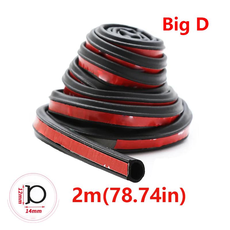 Gummidichtungsstreifen für Autotüren, ZPD-förmige Verkleidung, Geräuschdämmung, Wetterstreifen, ZPD-Typ, Gummistreifen für Autozubehör