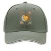 Celestial Sun Moon Face Floral Vintage Boho Art Sandwich Baseball Cap Sun Cap Outdoor Workouts Hat