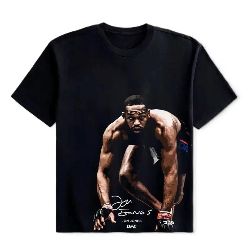 Jon Jones UFC MMA Tee,UFC Champions Sports, Graphic T-Shirt XS