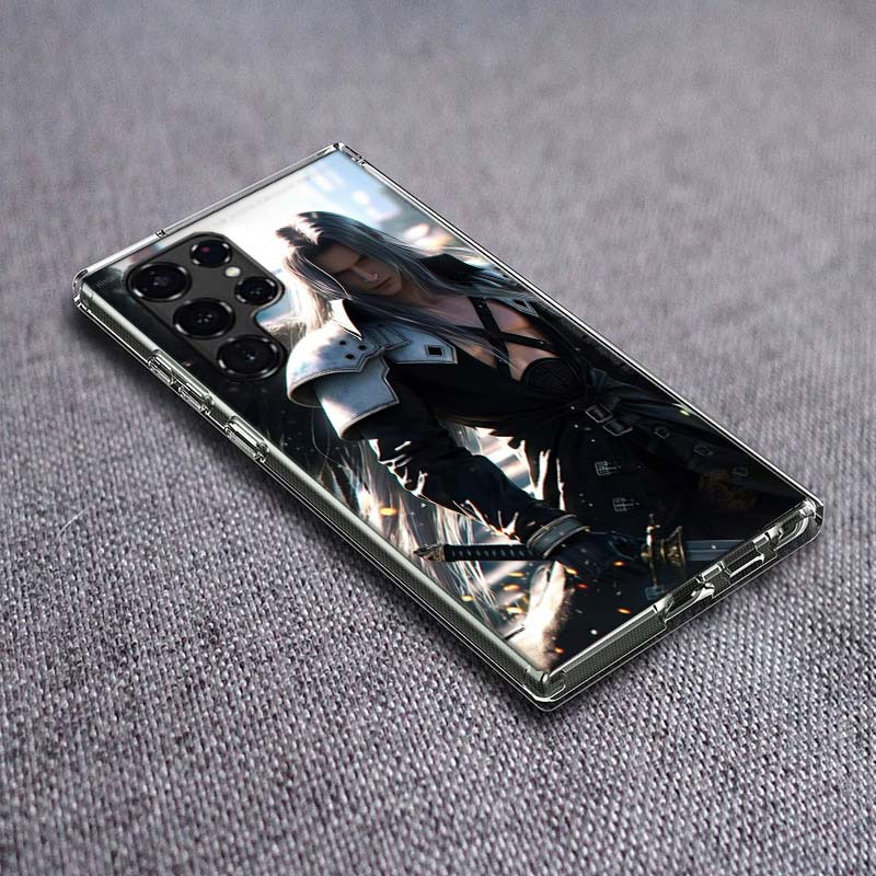

Anime FINAL FANTASY 7 BloodyBeni Phone Case For Samsung Galaxy S24 S23 S21 S20 FE S22 S26 Ultra S25 Edge S10 Plus Cover Samsung S24 FE