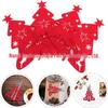 Christmas Tree Cutlery Set: Felt Knife & Fork Holders, Table Mat, Coaster, Party Decor
