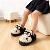 Winter Children Cotton Shoes Plush Cotton Slippers Boys Girls Cute Cartoon Comfort Anti Slip Indoor Warm Cold-proof Shoes