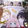 3D Print Anime SPY×FAMILY Anya Forger 3D Duvet Cover Bedding Set Comforter Linen Pillowcases Home Decor Single Double King Queen