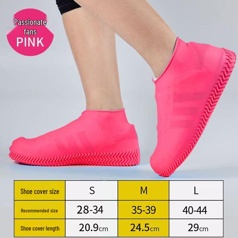 Wasserdichte Rutschfeste Silikon-Überschuhe für Erwachsene und Kinder