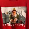 Elf, Will Ferrell Funny Christmas Holiday Seasonal T-Shirt Raised By Elves Large